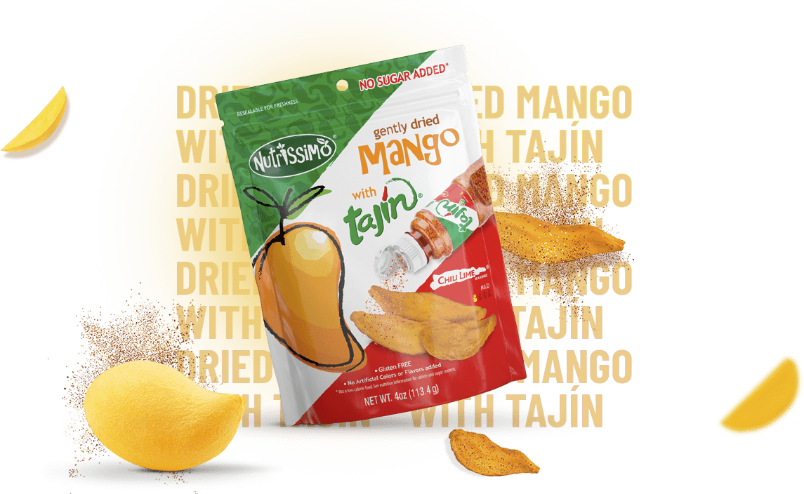 Nutrissimo Gently Dried Mango with Tajín