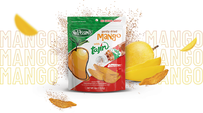 Try our Nutrissimo Gently Dried Mango with Tajín