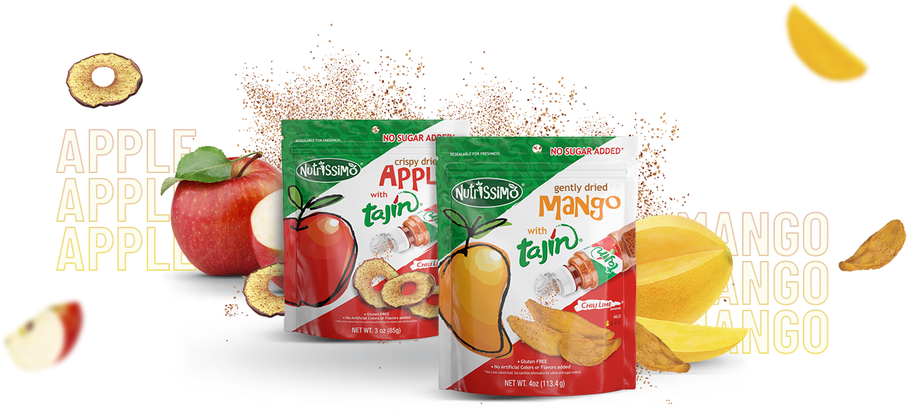 Snack nutrissimo mango apple natural flavor